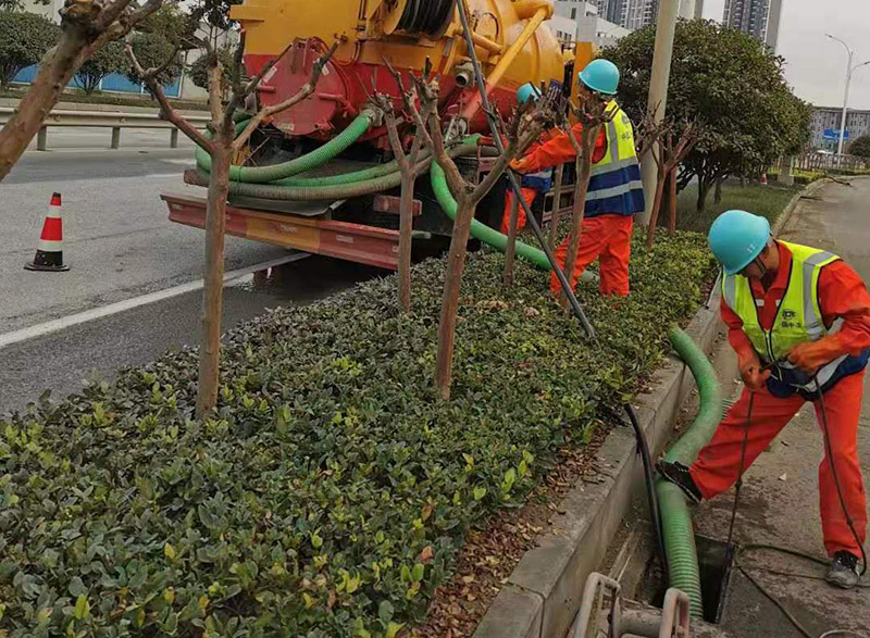 社旗县市政管道清淤